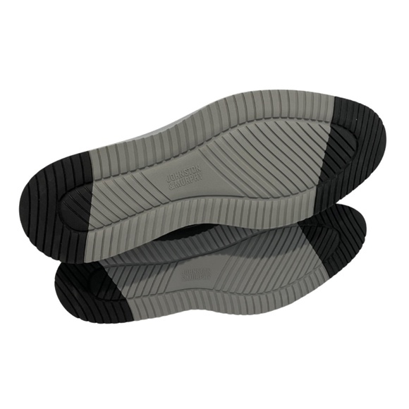 Mens Johnston & Murphy Upton Oxford in Black/Grey Leather. 20-3521 main image 4